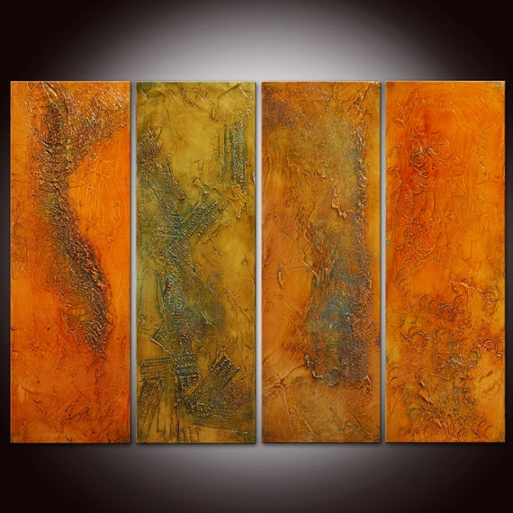 Large Abstract Painting Large Wall Sculpture Original Etsy