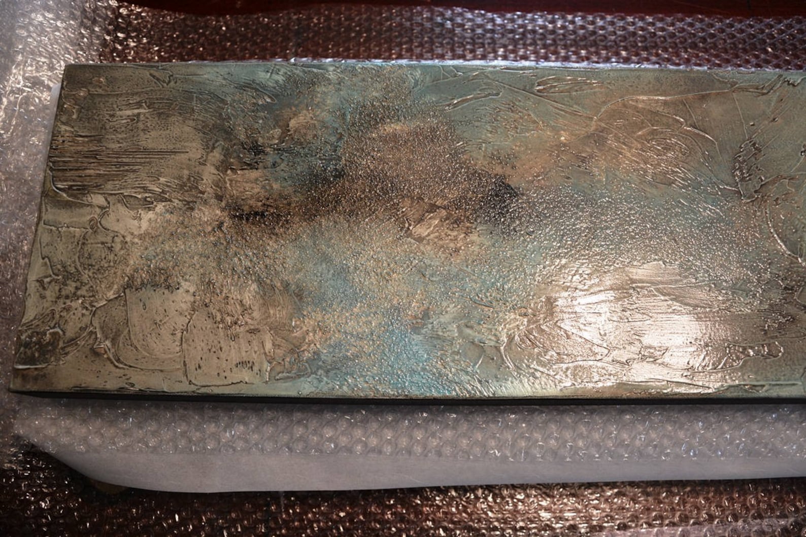 Curved Wall Decor Foyer Lobby Art Rainbow Colorful Art for Etsy