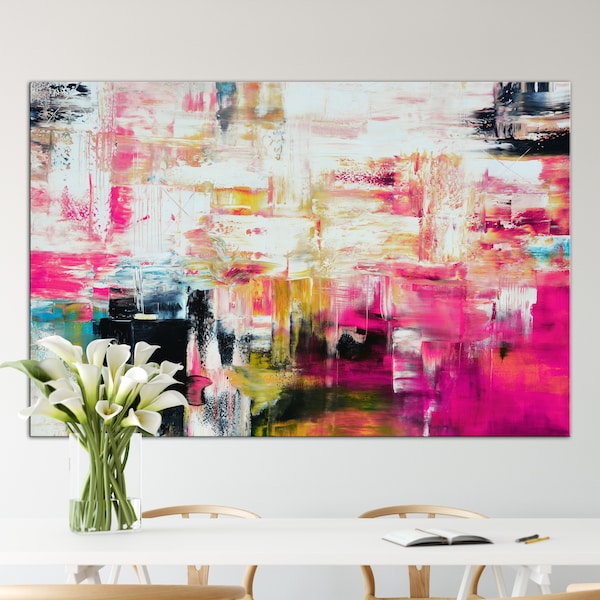 Teal Hot Pink Etsy