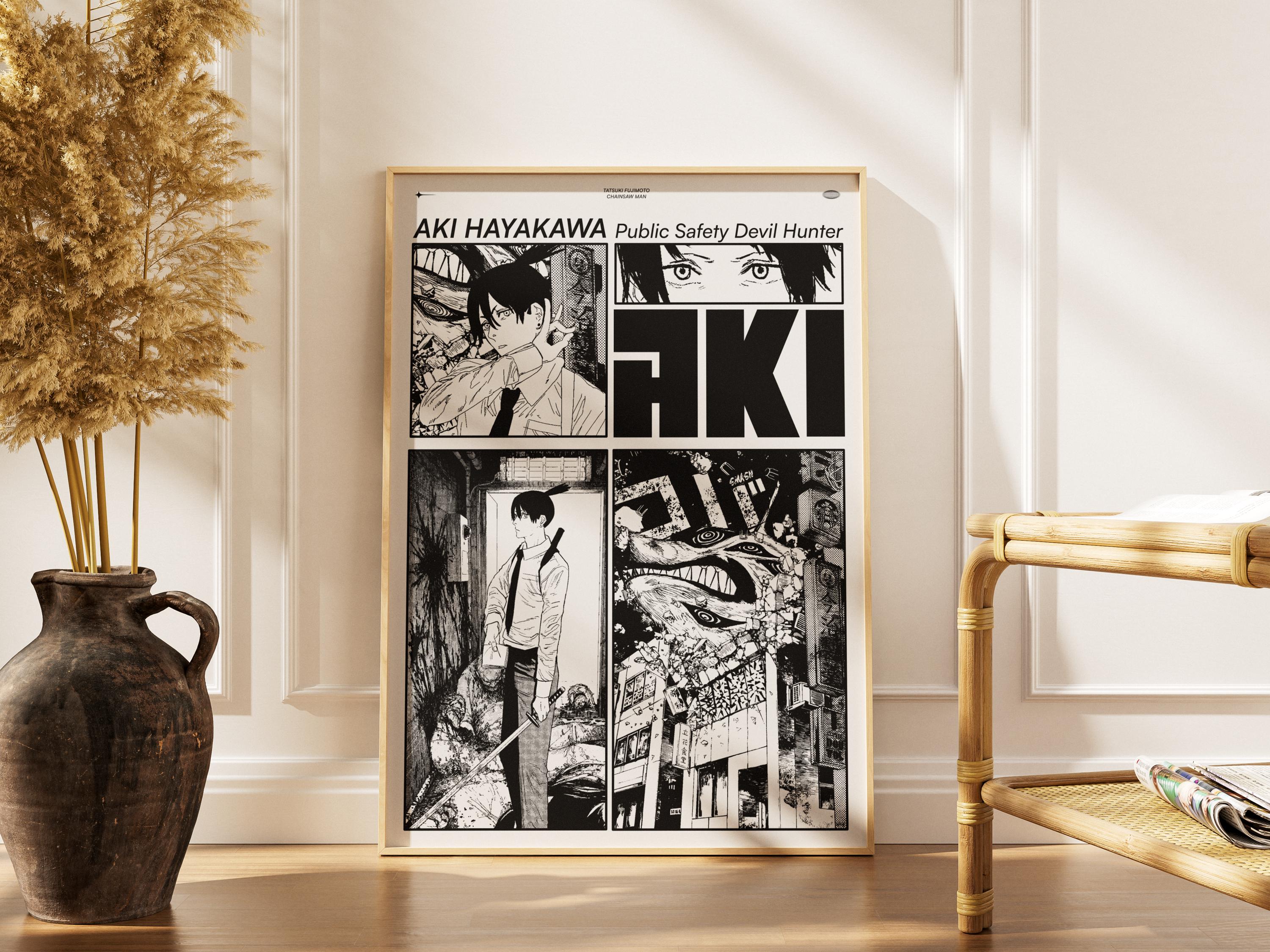 Chainsaw man poster - Etsy 日本