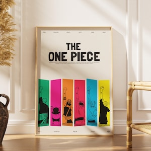 ONE PIECE Manga Poster: Printable Anime Wall Art (Digital Download)