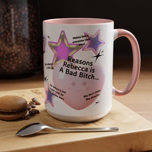 Funny Mug For Coworkers, Bad B*tch novelty coffee mug gift for co-workers, birthday for her, great gift for any occasions, workplace gift