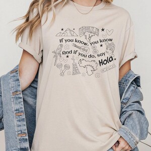 Venezuelan Icon Doodles Unisex T-shirt Caracas Venezuela Tee South American Shirt Latin American Gift Top for Venezuelans Venezuelan image 5