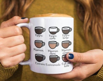 Gift for Venezuelan Coffee Mug for coffee lover Venezuela mug venezolana types of coffee
