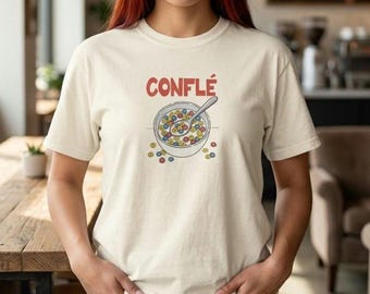 Venezuela T-shirt Venezuelan Slang conflé Venezuelan jargon| gift for venezuelan Confle Tee, Corn Flakes slang tshirt Venezolana