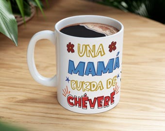 Gift for mom gift mothers day Venezuelan Mom Loves Coffee mug | Funny Mom Quote Ceramic Mug, Mothers Day