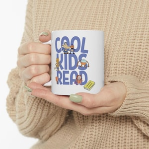 Dog Man Custom Mug for Birthday Gift dogman gift Dogman Lover Gift kids birthday Mug  custom name party favor sharpies mug cool kids read