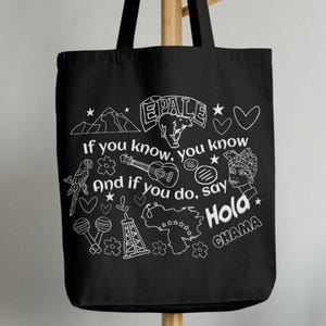 Venezuela Doodles Gift for Venezuelan Traveler Arepas el Ávila Chama Venezuelan Bag Venezuelan Culture gift for travelers