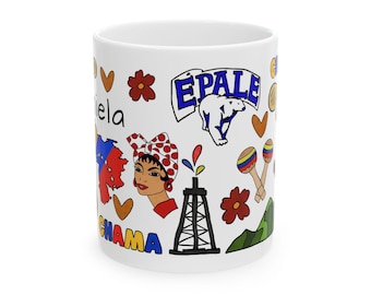 Mug Gift for Venezuelan chama custom Coffee mug venezuelan Heritage Tea Mug Chama birthday gift Idea
