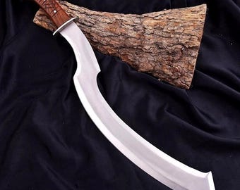 Custom Handmade Forge High Carbon Steel Blade Egyptian Khopesh Sword-Historical Replica - Egyptian Sword- Collectible Gift for Him-