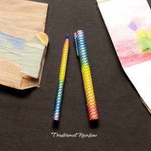 Sleek Spiral Pen, integrated sleeve, great for fidget and writing lovers, refillable, various colors, high quality eco friendly materials