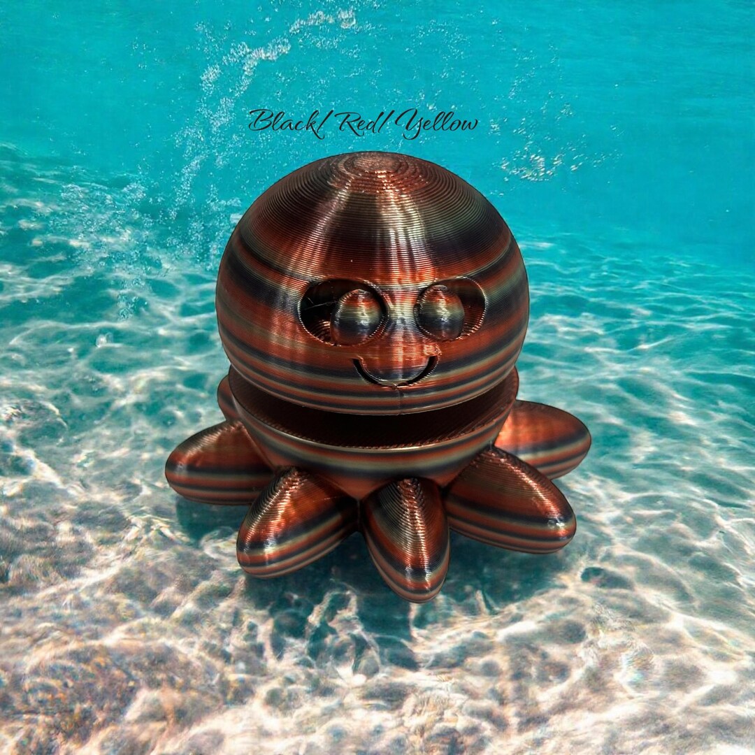 Button Octopus Box Clicker Octopus Clicker Fidget Toy, Perfect for Kids Who Need Keep Busy, 2 ...