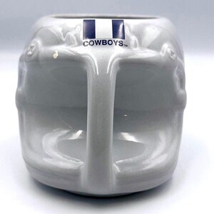 Vintage 1986 Dallas Cowboys Helmet Mug Sports Concepts NFL Football Ceramic