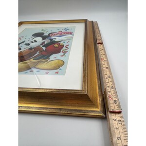 Disney Mickey Mouse Collectibles Framed Art PVC Figure Hats Cap Lot of 4 image 18