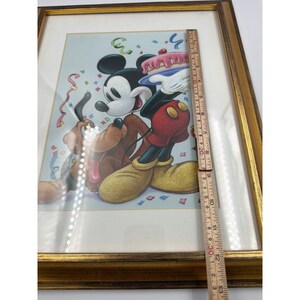Disney Mickey Mouse Collectibles Framed Art PVC Figure Hats Cap Lot of 4 image 17