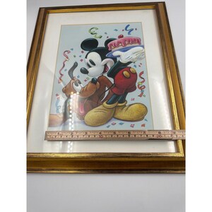 Disney Mickey Mouse Collectibles Framed Art PVC Figure Hats Cap Lot of 4 image 20