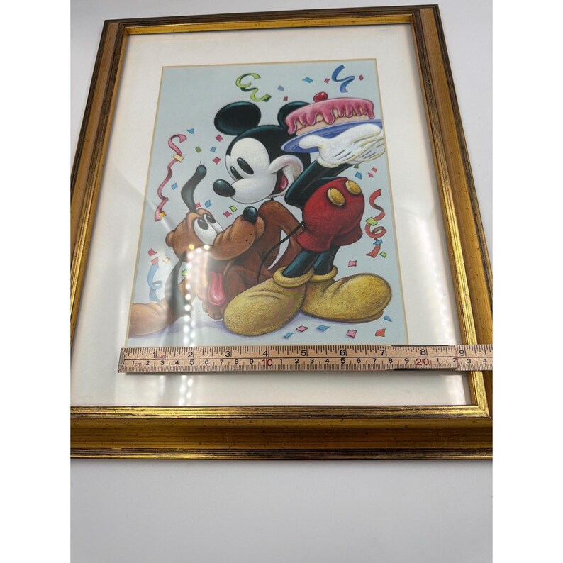 Disney Mickey Mouse Collectibles Framed Art PVC Figure Hats Cap Lot of 4 image 20