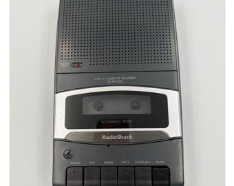 Vintage Radio Shack CTR-111 przenośny magnetofon kasetowy WORKS