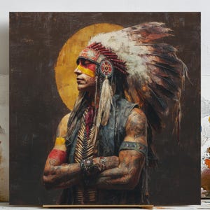 paul windsor 美術品 絵画 イラスト　ネイティブ　インディアン 615vWz+i0gL._UF350,350_QL50_.jpg