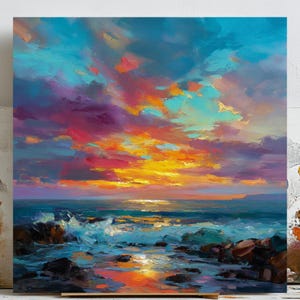 Ocean Beach Photography Print: Coastal Wall Art, Canvas or Poster