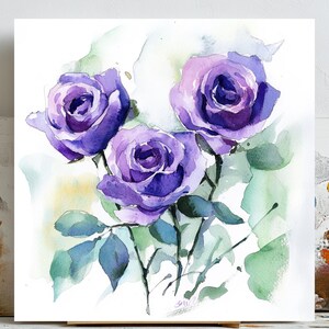 Pastel Flower Print: Modern Botanical Wall Art