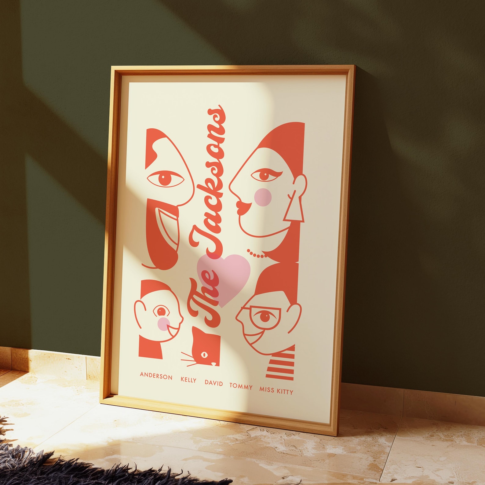 Custom Family Portrait Art