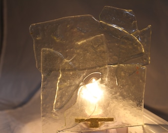 Recycled clear bottles  Nightlight