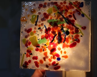 Rainbow Confetti  Nightlight