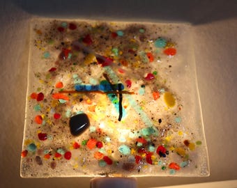 Rainbow Confetti  Nightlight