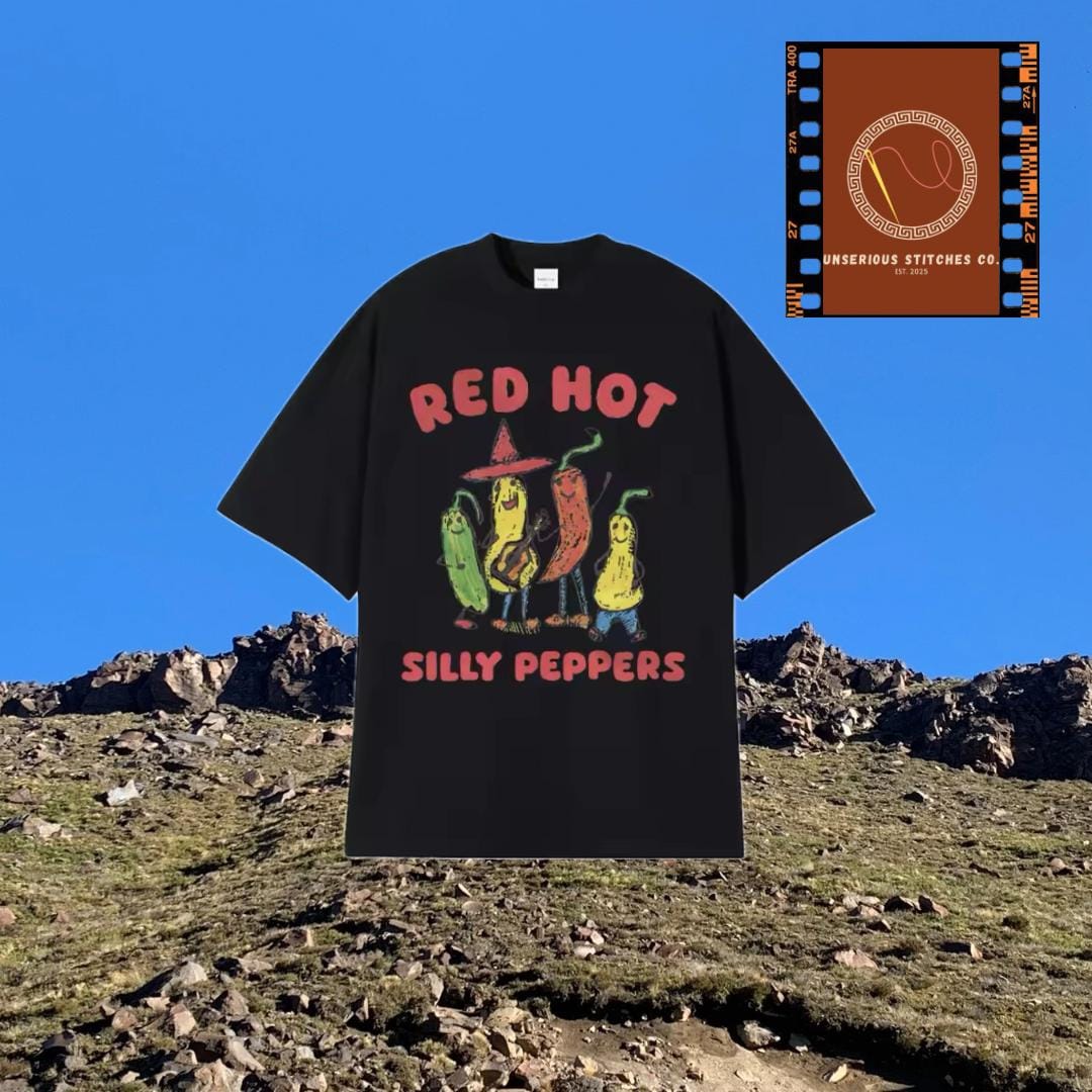 RED hot SILLY peppers TEE