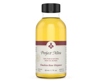Rose Aroma Body Oil: Natural Soothing Moisturizer for Dry Skin