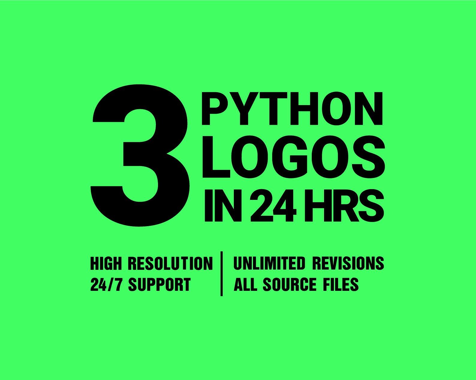 Python Custom Logo Design | Professional Branding for Businesses ...