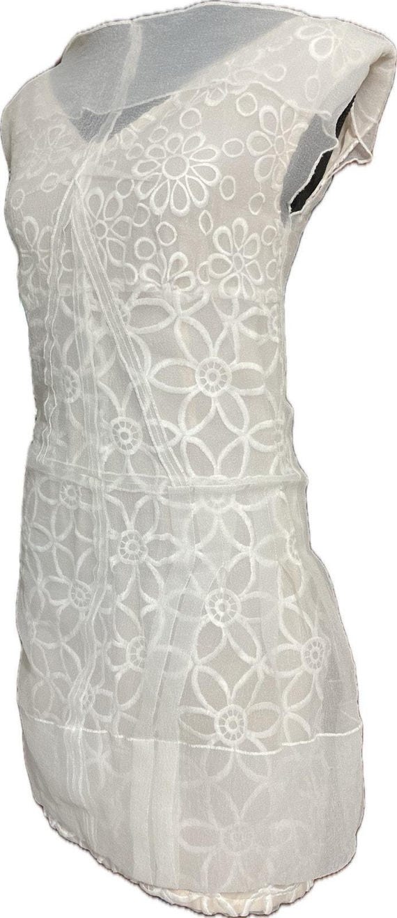 ivory floral smocked maternity maxi dress Ivory Floral Eyelet Puff Sleeve Maternity Maxi Dress – PinkBlush main image 1