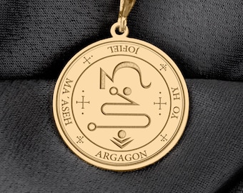 Erzengel Jofil Siegel Kette: Schönheit & Weisheit Sigil Anhänger