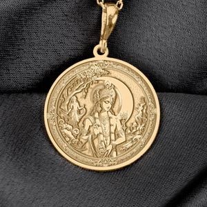 Krishna Pendant: Divine Love Talisman - Hindu Deity Necklace