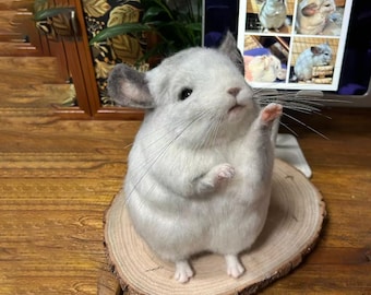 Totoro de fieltro agujado personalizado – Figura de lana hecha a mano de Studio Ghibli