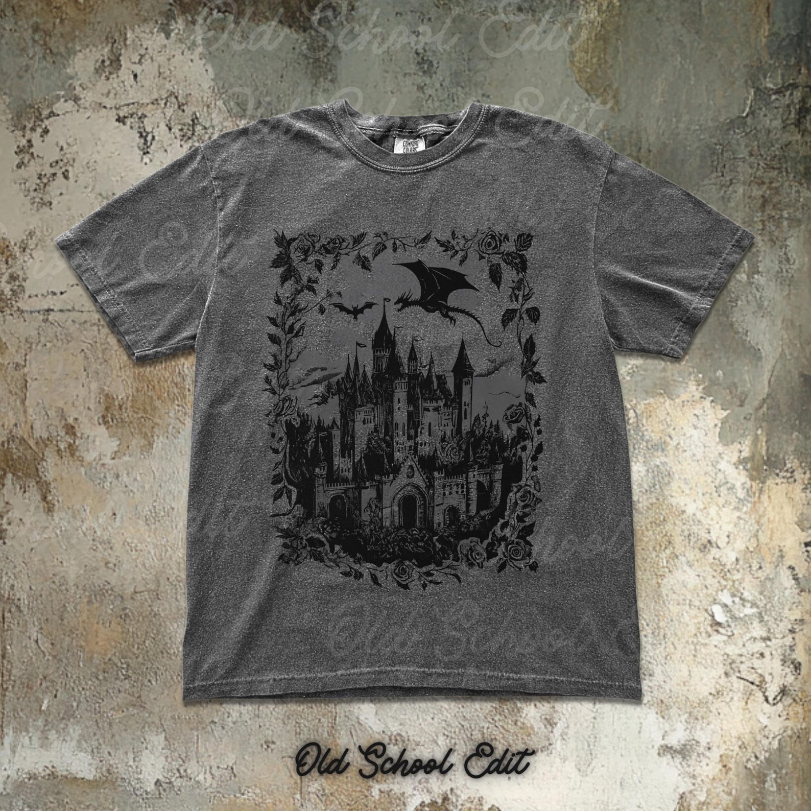 Vintage Dragon Printed Shirt main image 1