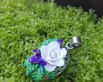 Little Flowers - Small Floral Pendant - Mad Dash Studio
