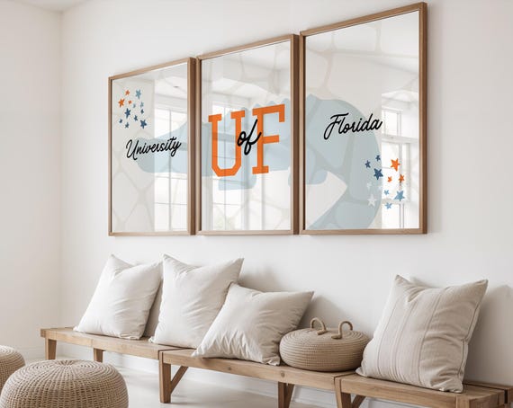 UF Gators Print, University of Florida Wall Decor (Digital File)
