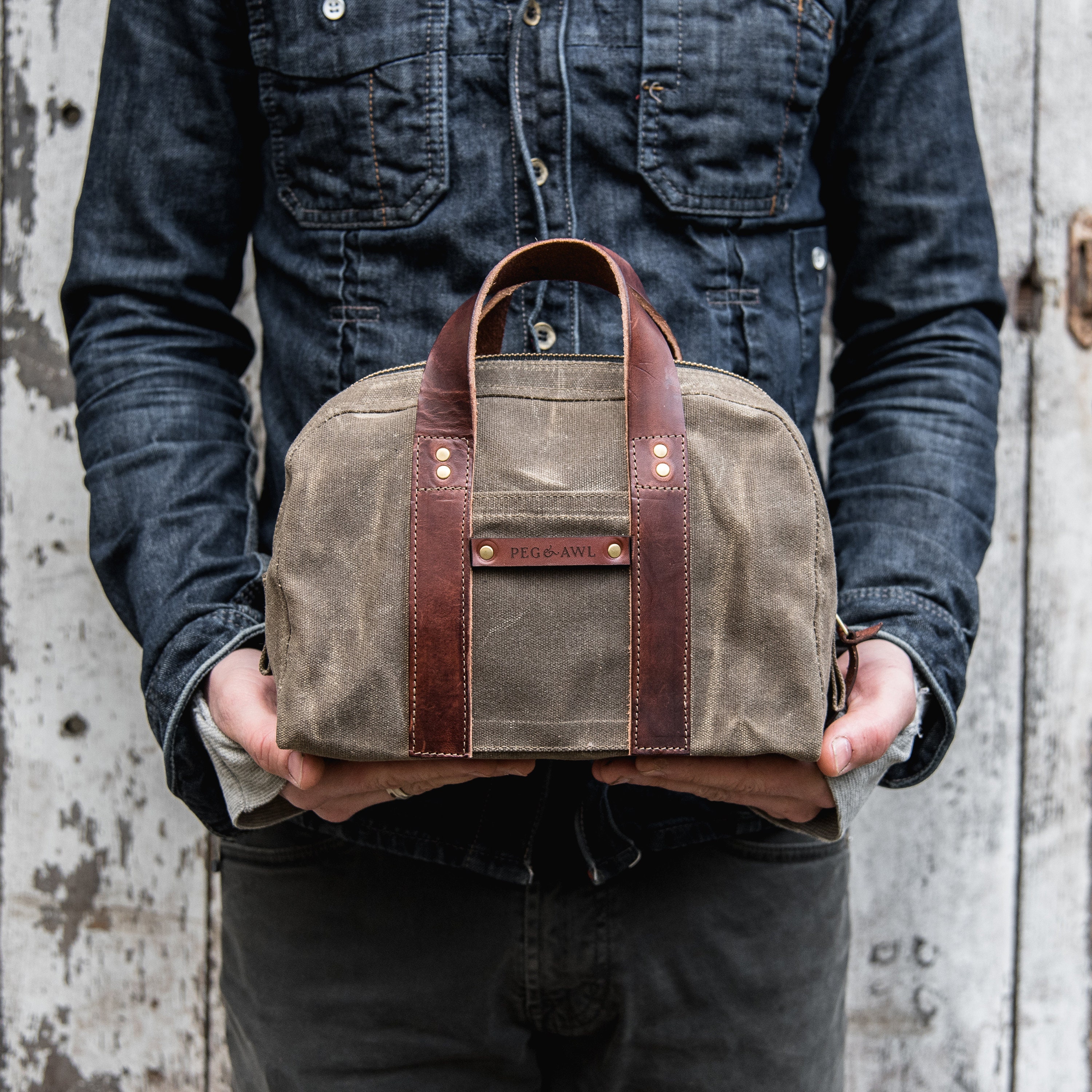 dopp canvas backpack
