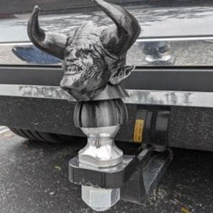 Devil Trailer Tow hook ball / hitch cover