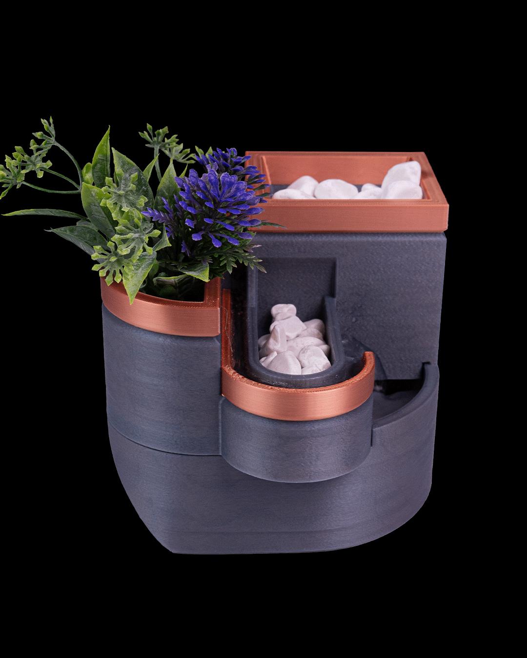 Rock water fountain - Etsy 日本