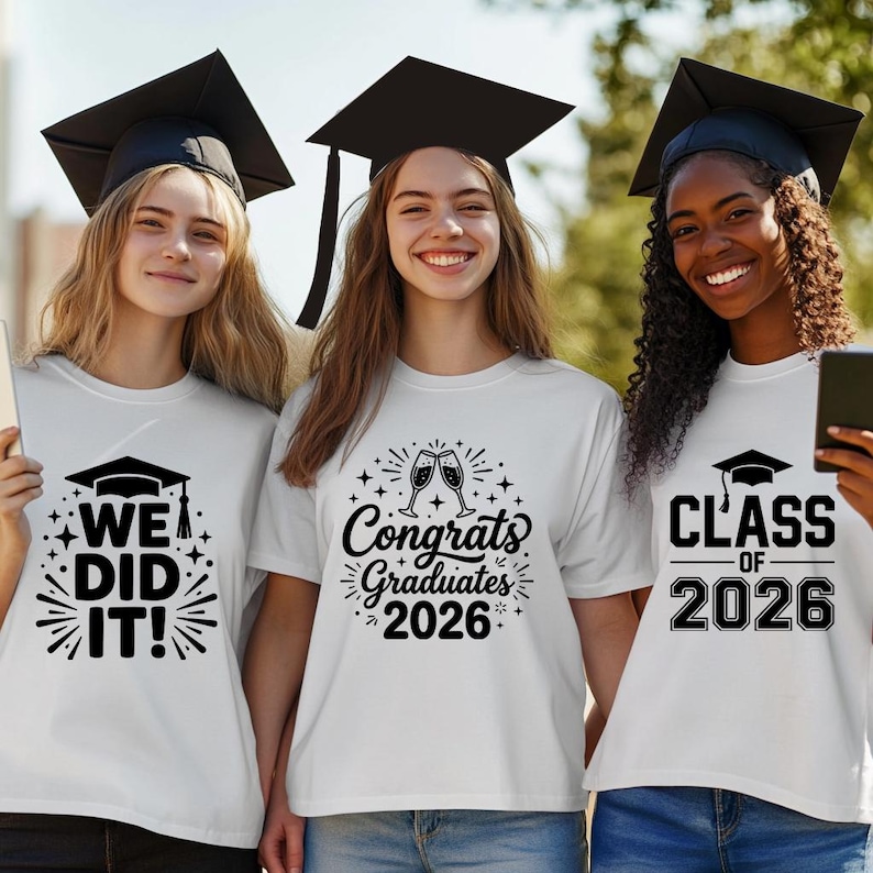 Graduation SVG Bundle, Graduate 2026 SVG Bundle, Class of 2026 SVG ...