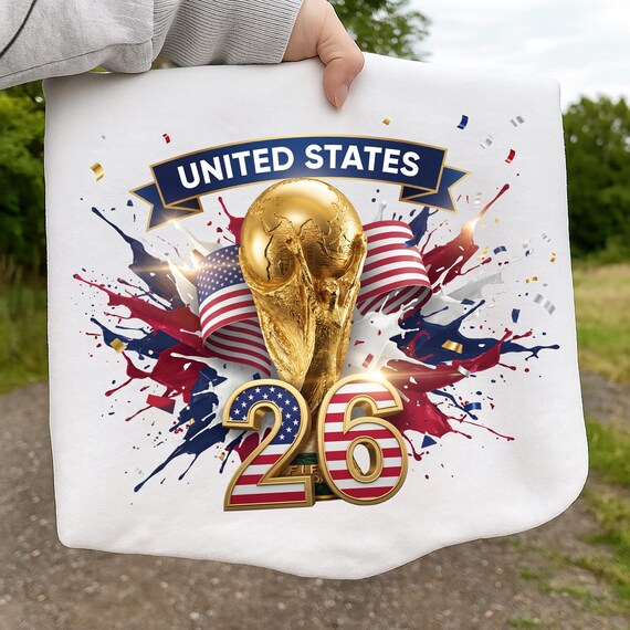 World Cup 2026 USA Flag PNG, Soccer Cup Usa Canada Mexico, World Cup Sublimation