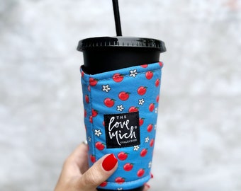 Apple Flowers - Coffee Cozy - Drink Sleeve