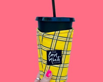 Coffee Cozy - Cher Plaid