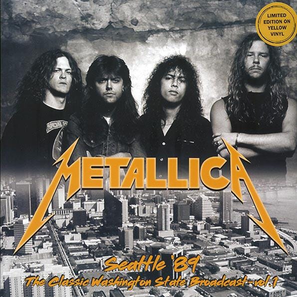 Metallica 1989 - Etsy