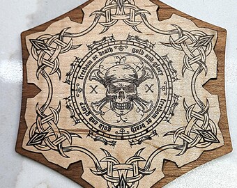 Skull and Crossbones Coasters