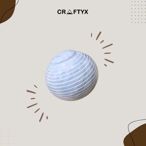 Handcrafted Marble Cremation Urn: Elegant Memorial Burial Urn