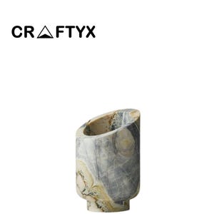 Handmade Marble Wine Chiller - Luxury Bottle Holder & Cooler for Home Bars and Entertaining